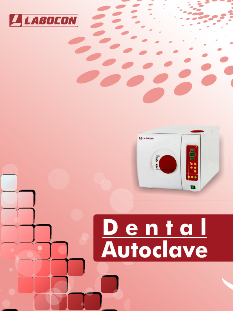 Dental Autoclave PDF Sterilization (Microbiology) Manufactured Goods