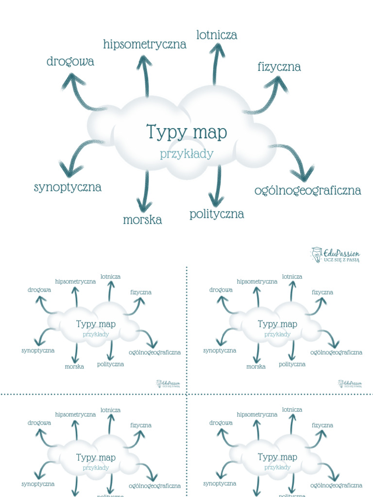 Mapa I Uksztaltowanie Powierzchni Na Mapach | PDF