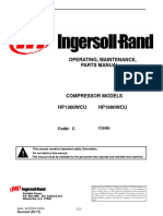 Ingersoll Rand Hp1300 Hp1600 Wcu