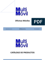 Catalogo MULTI MOVIL