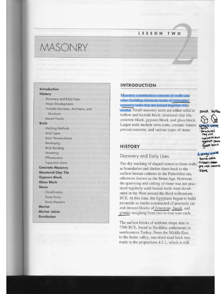 Masonry PDF
