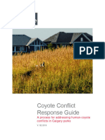 Coyote Conflict Response Guide - City of Calgary