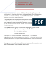 Cpl1-Teste para Identificar o Que Precisa para Mudar