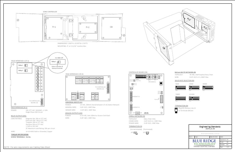Zone Control System Specifications | PDF | Wire | Electronics