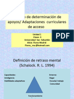 2   Modelo de determinación   de apoyos