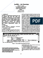 (A) - Ada+SQL - An Overview