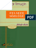 Afsar Timucin Felsefe Sozlugu