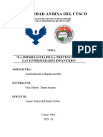 La Importancia de La Prevención de Las Enfermedades Infantiles