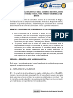 Protocolo Del Desarrollo de La Audiencia de Conciliacin