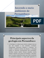 Conhecendo o Meio Ambiente de Pernambuco
