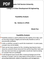 Week 5 - Feasibility Study