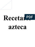 Recetario Azteca