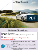 CP1b Distance Time Graphs