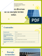 Energía Termosolar