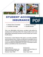 2017-2018 Student Accident Insurance Brochure
