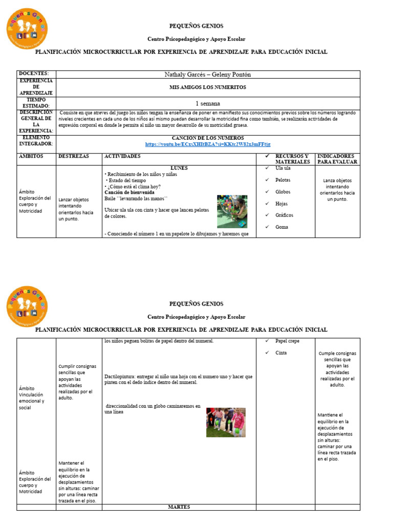 Semana 5 | PDF | Educación de la primera infancia | Aprendizaje
