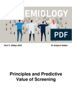 29 Sep 2023principles and Predictive Value of Screening