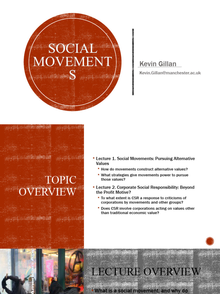 Understanding Social Movements and Protest | PDF | Corporate Social ...