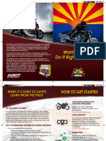 Gohs Motorcycle Training Brochure