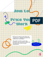 How To Price Your Work