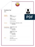 CV Template