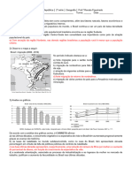 2ºano GeoPopulação2 - Exercícios e Gabarito