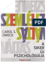 Carol S Dweck Szemlélet Váltás