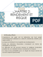 MF - Chapitre 2 Risque Et Rendement