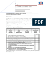 Evaluación Tutor Empresa Trabajo de Campo 2022-2023