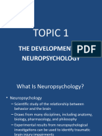 NEURO - Topic 1 - Additional Slides