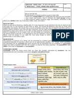 Nota de Aula - Food, Drinks and Quantities