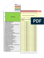 Daftar Nilai Projek 1 Minggu Ke-1