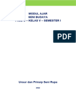 Modul Ajar Seni Budaya Fase C Kelas 5 Seni Rupa