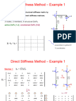 CE383 Direct Stiffness Method Examples 1