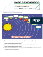 Examen Parcial de Personal Social 2do Grado III Trimestre