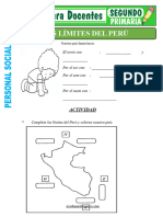 Limites Del Peru para Segundo de Primaria