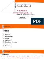 Síndrome Antifosfolípídico: Reumatología / Inmunología
