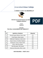 Examen Parcial I - Proyecto de Identidad Vallejiana - Informe I