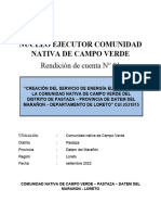 Informe Tecnico - Campo Verde