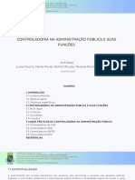 Seminário Controladoria Na Administração Pública