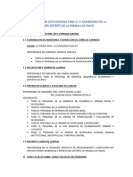 Comisiones para Las Activididades para El Vi Aniversario de La Creacion Politica Del Distrito de La Yarada Los Palos