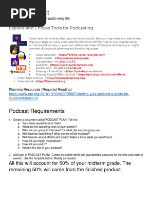 current issues 2023 podcast-outline-template