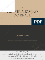 Marrom e Cinza Elegante Linhas Comunicados Atualizações e Relatórios Apresentação de Vídeo