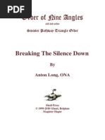 Download Anton Long  Order of Nine Angles - Breaking the Silence Down by fuckmarkzuckerberg SN68843666 doc pdf