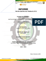 Guía para El Informe de FCT 5