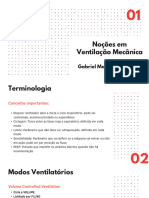 Noções de Ventilação Mecânica