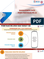 Manajemen Data Aplikasi - Pemutakhiran PK-23