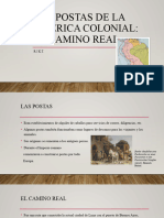 Historia de Las Postas de La América Colonial