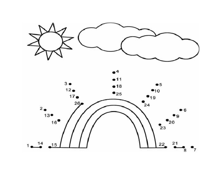 Rainbow Connect The Dots Pdf