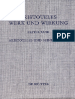 Aristoteles - Werk Und Wirkung (Paul Moraux Gewidmet) by Jürgen Wiesner (HG.)